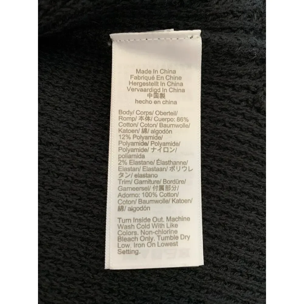 NWT J. Crew Sweater Mini Skirt with Crochet Trim Size Large